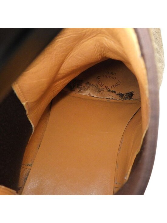 Saint Laurent Paris Suede Side Gore Boots Beige display picture 1
